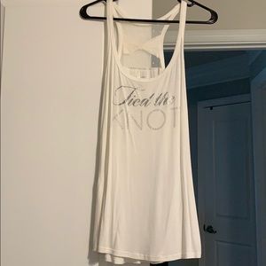 Wedding tank top